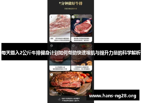 每天摄入2公斤牛排健身计划如何帮助快速增肌与提升力量的科学解析